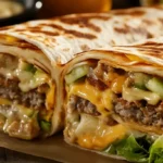 Homemade Big Mac Wraps With Special Sauce