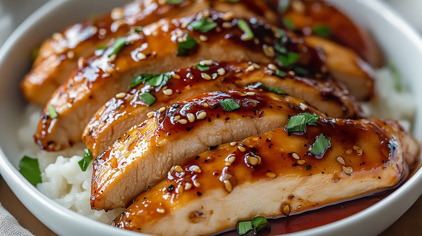 Honey Garlic Chicken Breasts