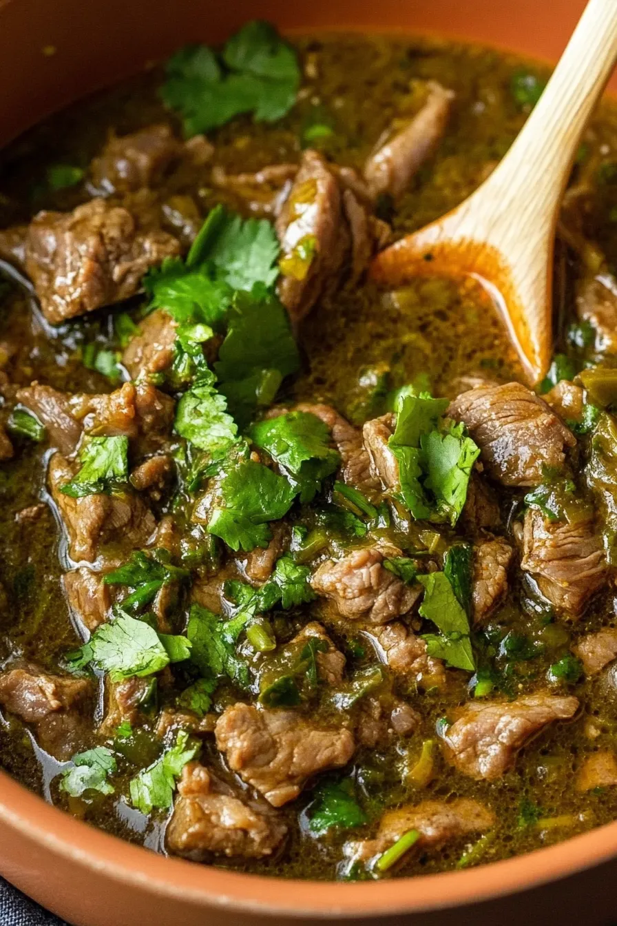 Green Chili Beef Recipe