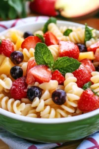 Fruit and Pasta Salad Recipe