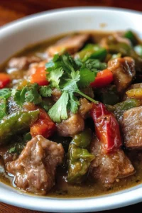 Green Chili Beef Recipe