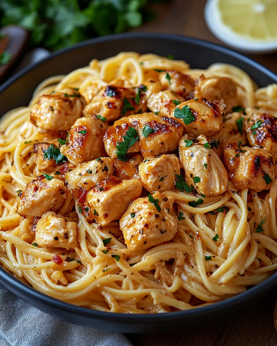 The Best Cowboy Butter Chicken Linguine Recipe