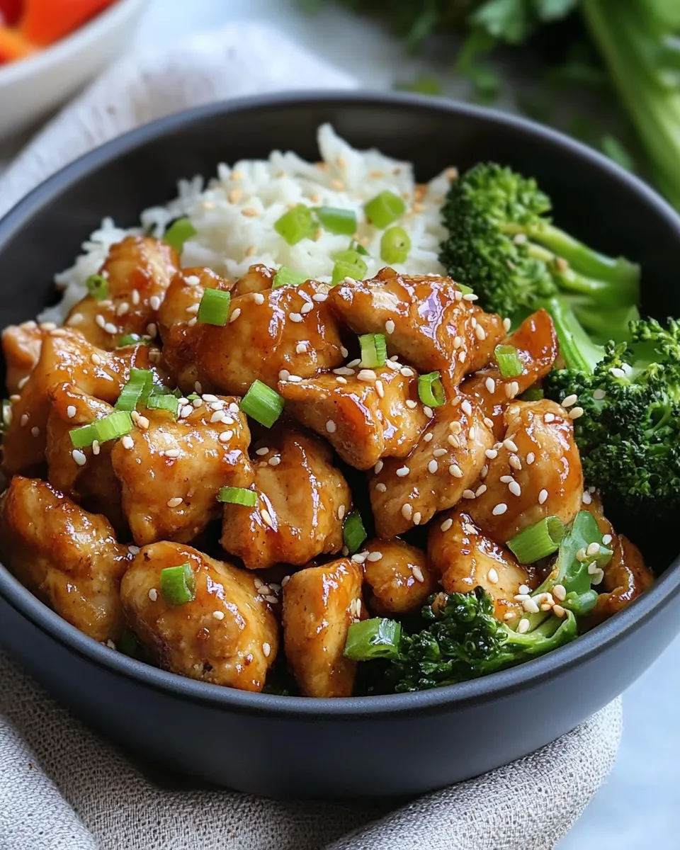 The Best Healthy Sesame Chicken Recipe