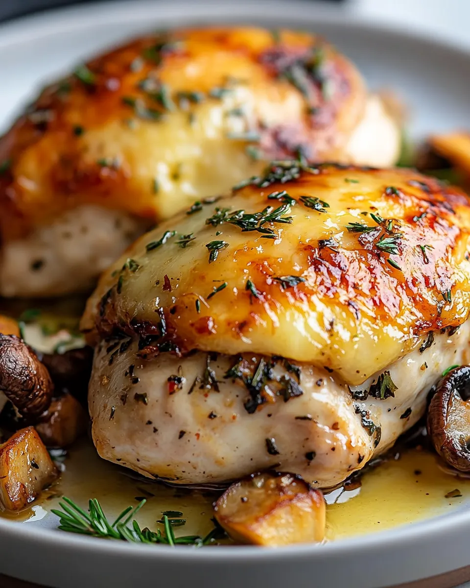 The Best Mushroom Stuffed Chicken Breast Recipe