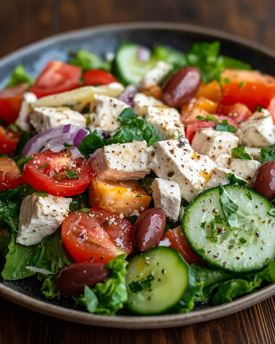 The Best Zesty Greek Salad Recipe