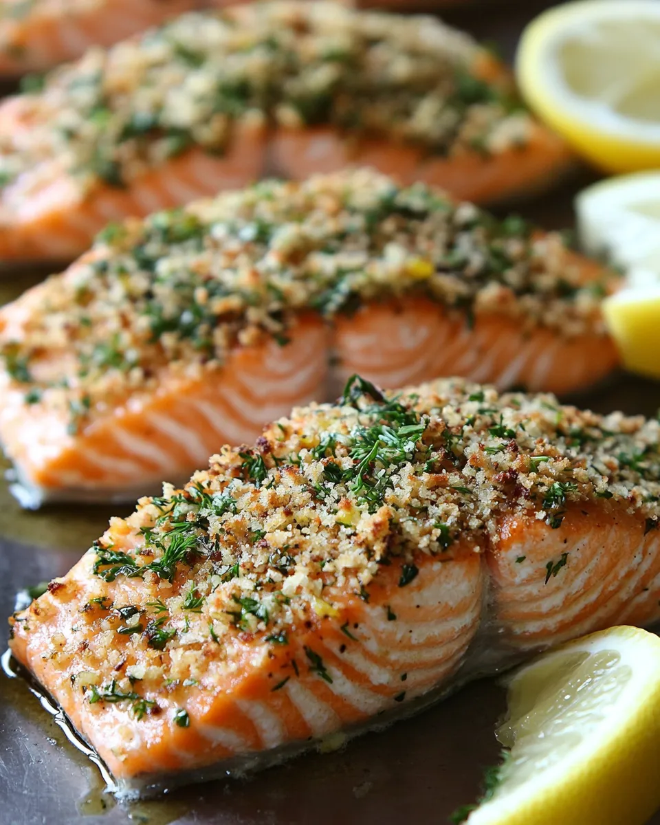 Crispy Herb-Crusted Salmon Recipe