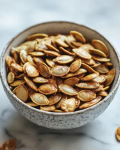Roasted Maple Cinnamon Pumpkin Seeds Recipe 14 0 3 46