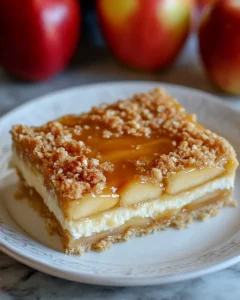 Caramel Apple Cheesecake Bars Recipe 32 0 3 96