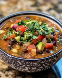 Quick & Easy Black Bean Soup Recipe 27 0 0 100