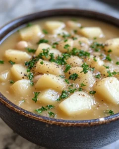 Caramelized Onion & White Bean Potato Soup Recipe 26 0 0 92