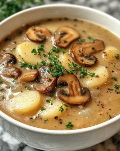 Mushroom & Thyme Potato Potage Recipe 25 0 0 94