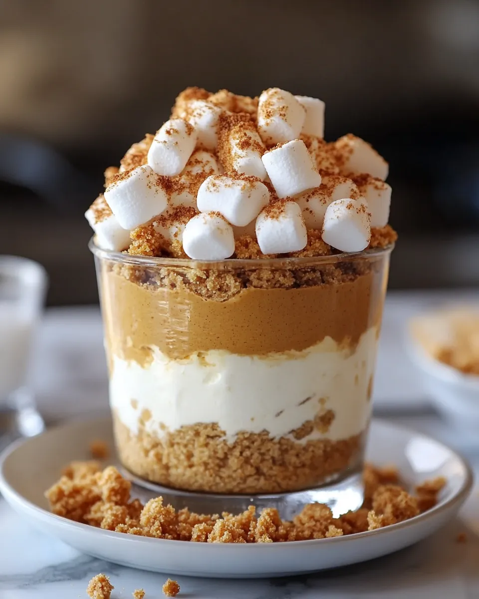 Toasted Marshmallow Pumpkin Parfait Recipe