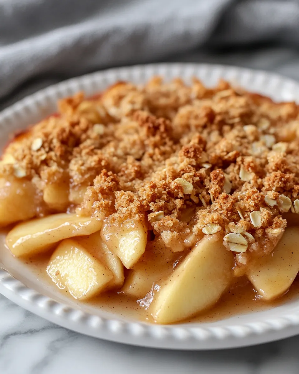 Harvest Apple Crisp Delight Recipe