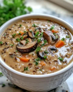 Creamy Mushroom & Wild Rice Soup Recipe 30 0 2 2025 10 02T213039.646