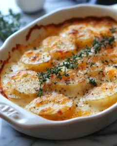 Scalloped Potatoes with Cheddar and Thyme Recipe 29 0 3 2025 10 04T214725.600